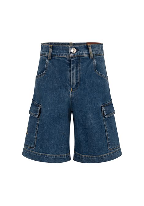 Bermuda con logo ETRO KIDS | GY6P39 D0101620